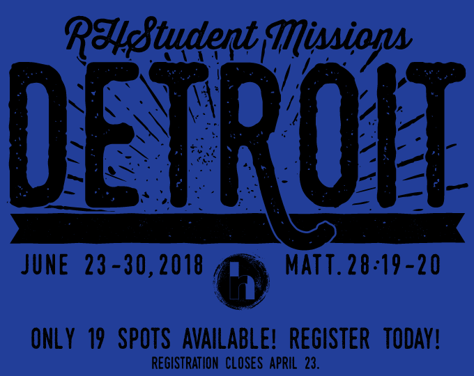 Student Mission Trip - Detroit